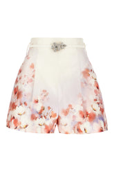 Shorts Crush in misto seta stampata -  | Wise