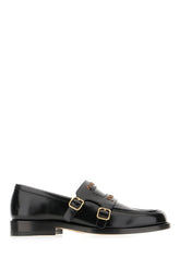 Black leather loafers -  | Wise