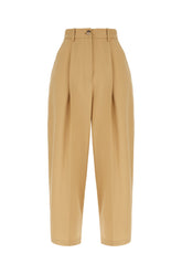 Pantalone in misto poliestere stretch beige -  | Wise