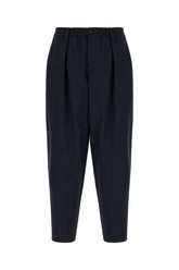 Navy blue wool pants -  | Wise