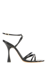 Black leather sandals -  | Wise