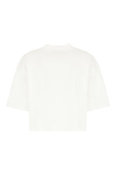 T-shirt oversize in cotone bianco -  | Wise