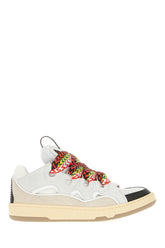 Multicolor leather and fabric Curb sneakers -  | Wise