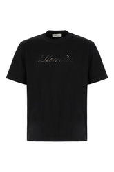 Black cotton t-shirt -  | Wise