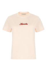 Salmon cotton t-shirt -  | Wise