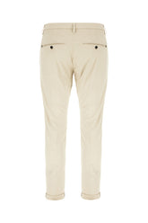 Pantalone chino in cotone stretch sabbia -  | Wise