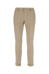 Pantalone chino in cotone stretch cappuccino -  | Wise