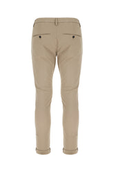 Cappuccino stretch cotton chino pants -  | Wise