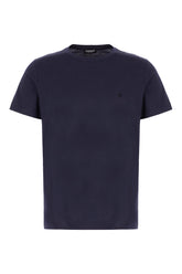 Navy blue cotton t-shirt -  | Wise