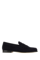 Blue suede loafers -  | Wise