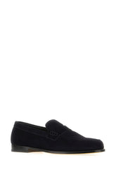 Blue suede loafers -  | Wise