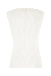 White viscose blend top -  | Wise