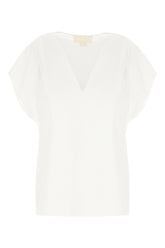 Blusa in poliestere bianco -  | Wise