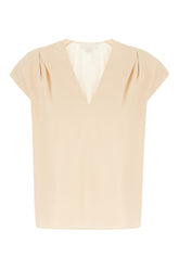 Peach polyester blouse -  | Wise