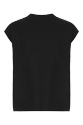 Blusa in poliestere nero -  | Wise