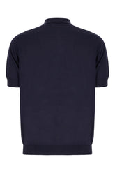 Polo in cotone blu navy -  | Wise