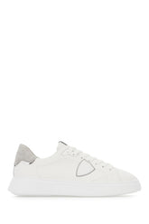 White leather Temple sneakers -  | Wise