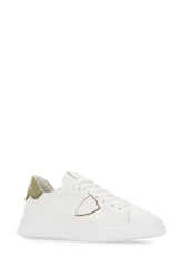 White leather Temple sneakers -  | Wise