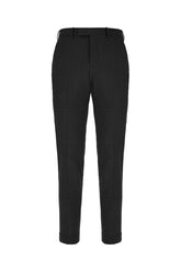 Pantalone in lana stretch antracite -  | Wise