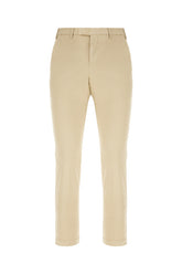 Pantalone in misto cotone stretch beige -  | Wise