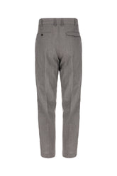 Dark grey wool blend pants -  | Wise