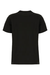 Black cotton t-shirt -  | Wise