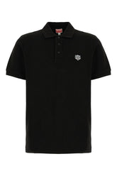 Black piquet polo shirt -  | Wise