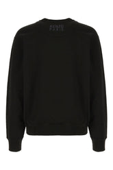 Black cotton sweatshirt -  | Wise