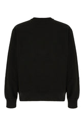 Black cotton sweatshirt -  | Wise