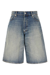 Denim bermuda shorts -  | Wise