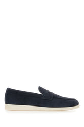 Blue suede loafers -  | Wise