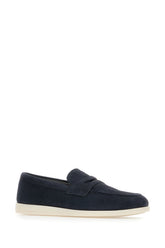 Blue suede loafers -  | Wise