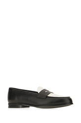 Two-tone leather loafers -  | Wise