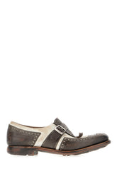 Two-tone leather Shanghai loafers -  | Wise