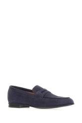 Blue suede loafers -  | Wise