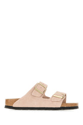 Pastel pink suede Arizona sandals -  | Wise