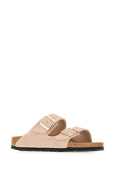 Pastel pink suede Arizona sandals -  | Wise