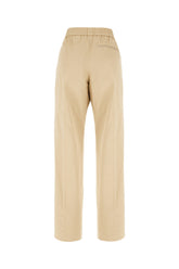 Beige cotton pants -  | Wise