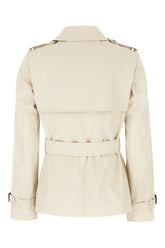 Sand polyester blend trench -  | Wise