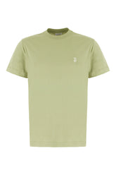 Pastel green cotton t-shirt -  | Wise