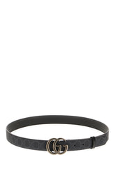 Embroidered leather belt -  | Wise