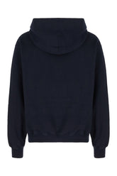 Midnight blue cotton oversize sweatshirt -  | Wise