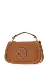 Camel leather medium Blondie handbag -  | Wise