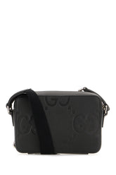 Black leather crossbody bag -  | Wise