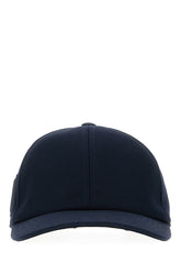 Midnight blue cotton baseball cap -  | Wise