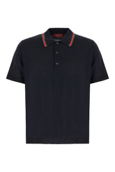 Polo in lana blu notte -  | Wise