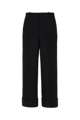 Black viscose pants -  | Wise