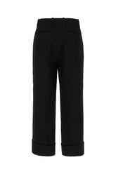 Black viscose pants -  | Wise