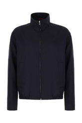 Black polyester blend jacket -  | Wise