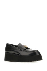 Black leather loafers -  | Wise